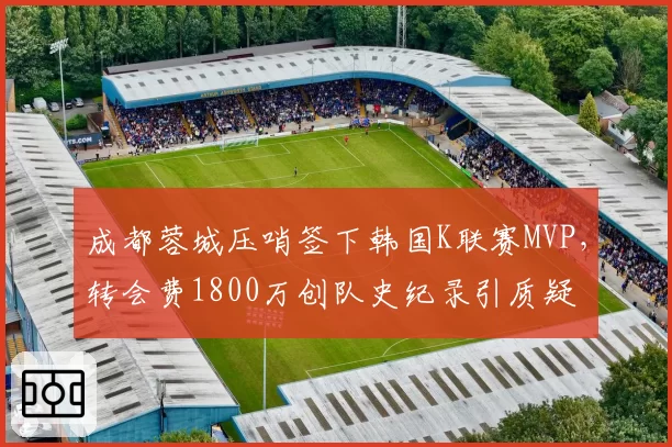成都蓉城压哨签下韩国K联赛MVP,转会费1800万创队史纪录引质疑