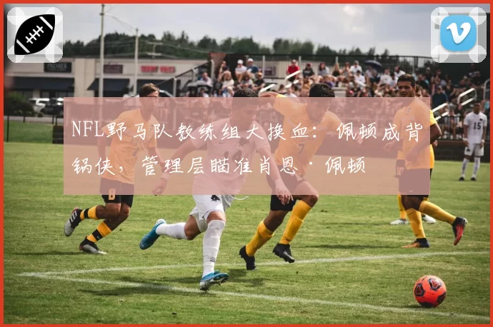 NFL野马队教练组大换血:佩顿成背锅侠,管理层瞄准肖恩·佩顿